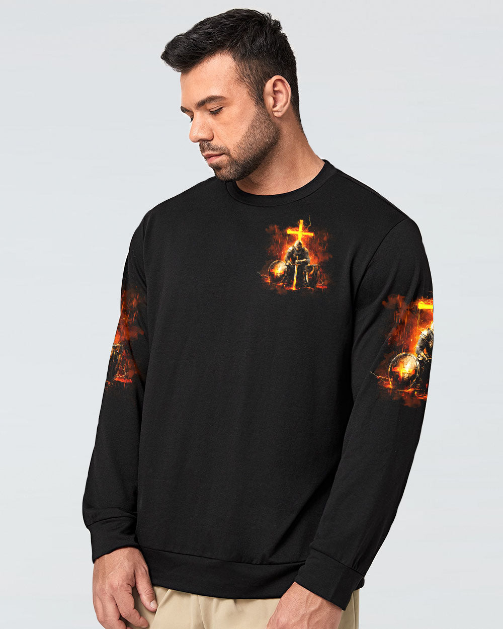 You Have To Fight The Devil Men's All Over Print Shirt - Tytm2911241