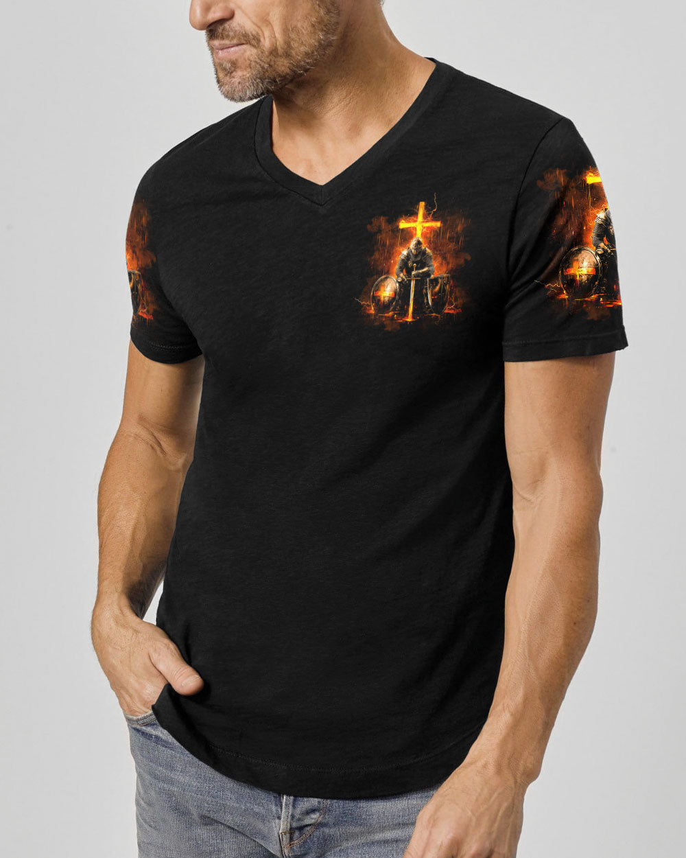 You Have To Fight The Devil Men's All Over Print Shirt - Tytm2911241