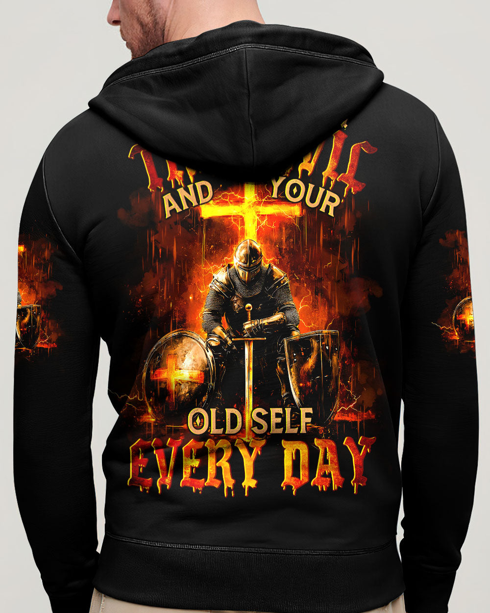 You Have To Fight The Devil Men's All Over Print Shirt - Tytm2911241