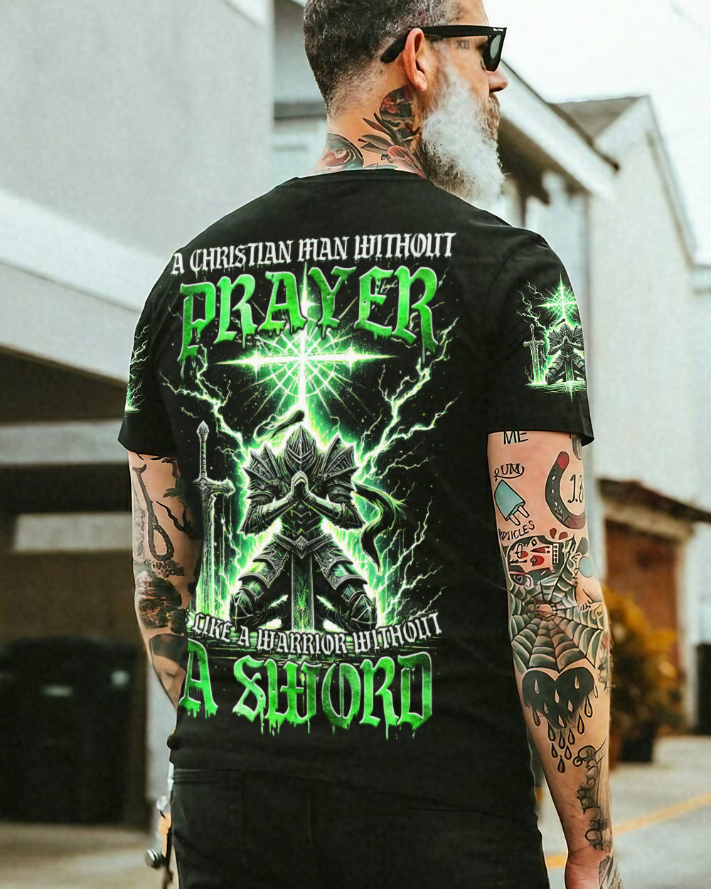 A Christian Man Without Prayer Men's All Over Print Shirt - Tytm3110243