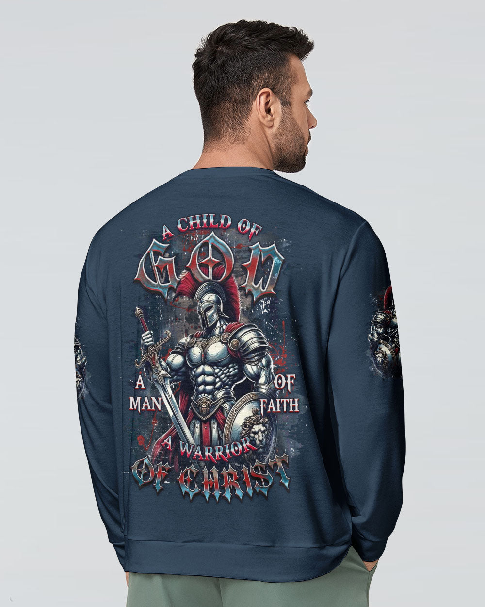 A Warrior Of Christ Men's All Over Print Shirt - Yhdu2012242