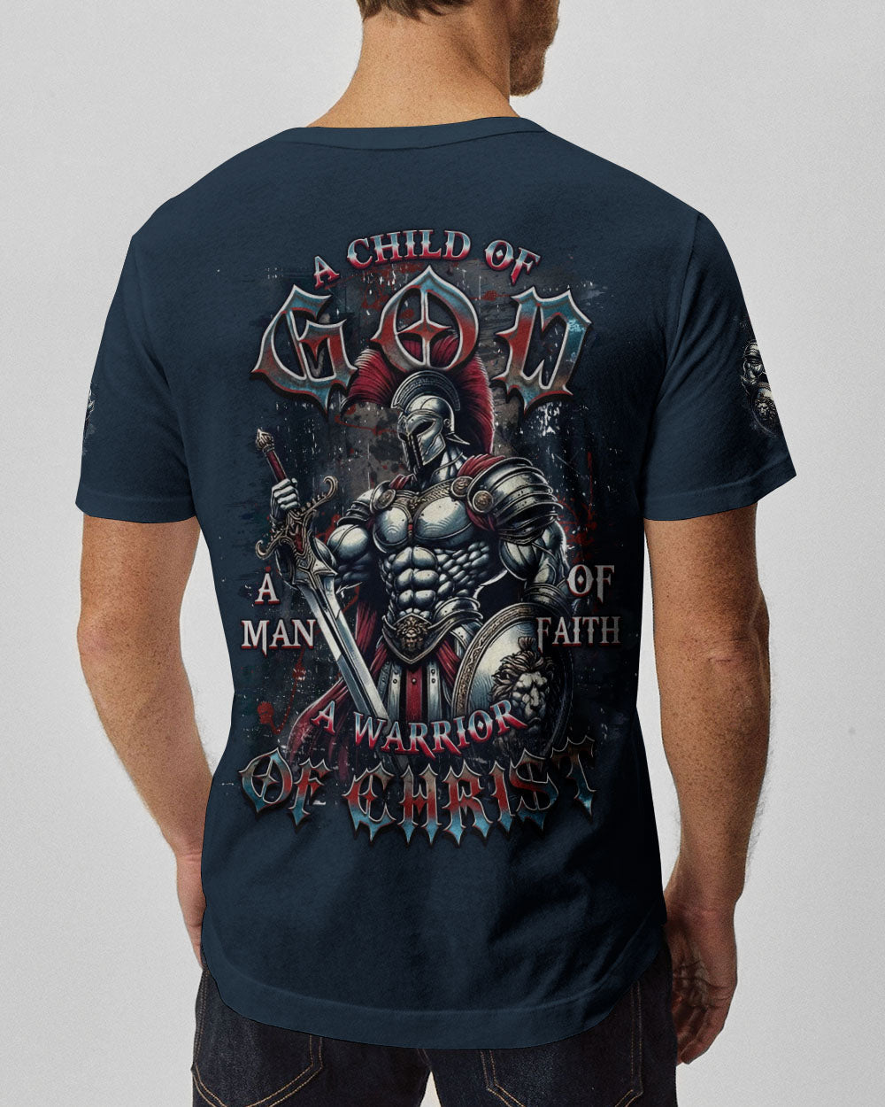 A Warrior Of Christ Men's All Over Print Shirt - Yhdu2012242