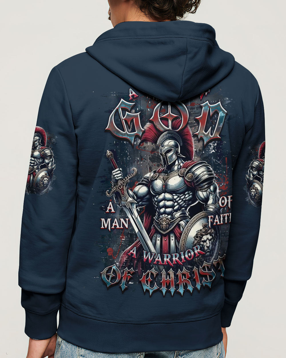 A Warrior Of Christ Men's All Over Print Shirt - Yhdu2012242