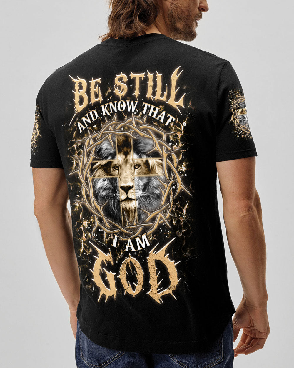 Be Still And Know That I Am God  Men's All Over Print Shirt - Yhdu2312242