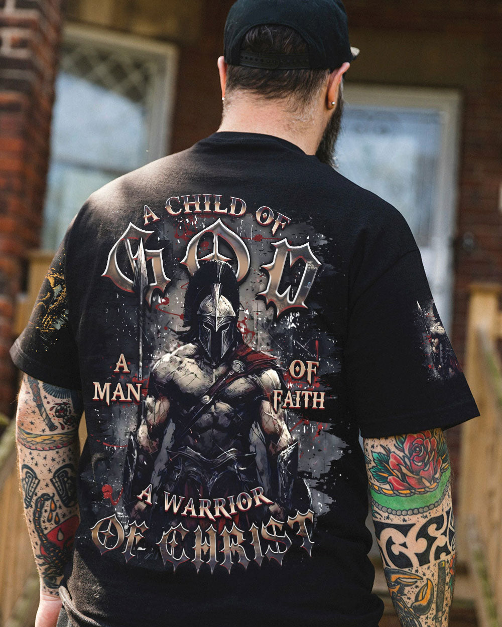 A Warrior Of Christ Men's All Over Print Shirt - Yhdu2511242