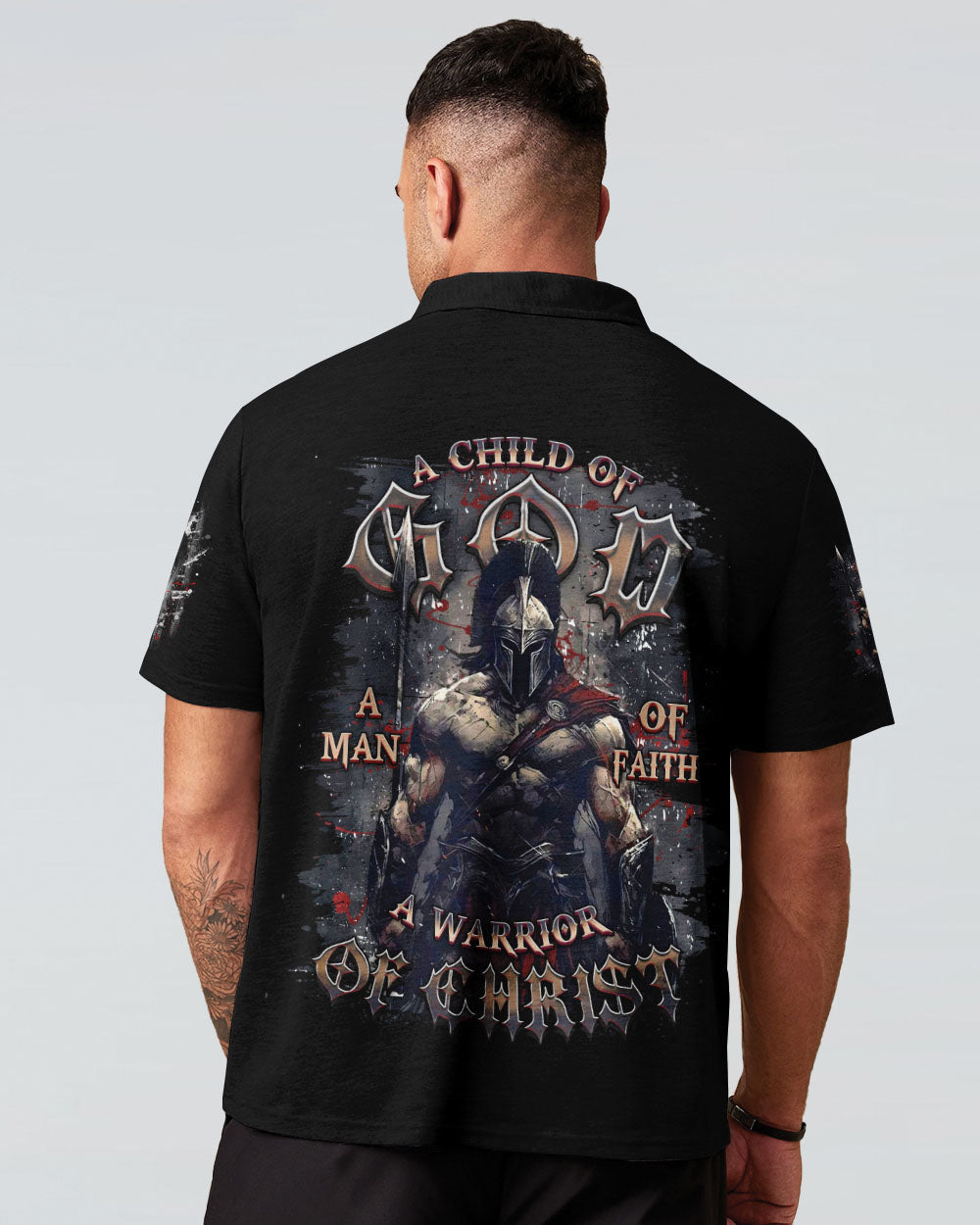 A Warrior Of Christ Men's All Over Print Shirt - Yhdu2511242