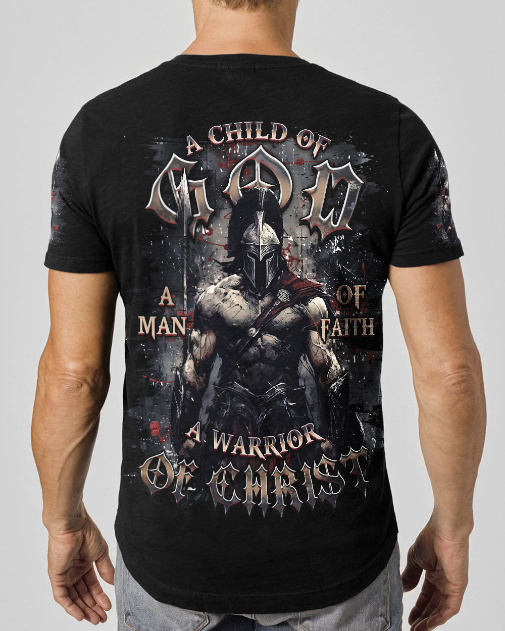 A Warrior Of Christ Men's All Over Print Shirt - Yhdu2511242