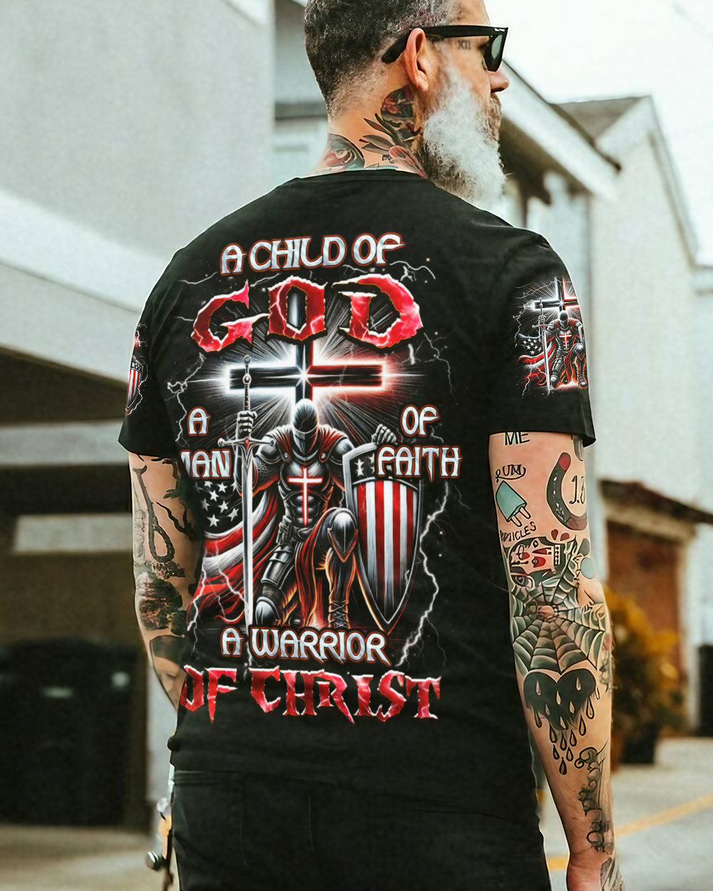 A Warrior Of Christ Men's All Over Print Shirt - Yhhn0201253