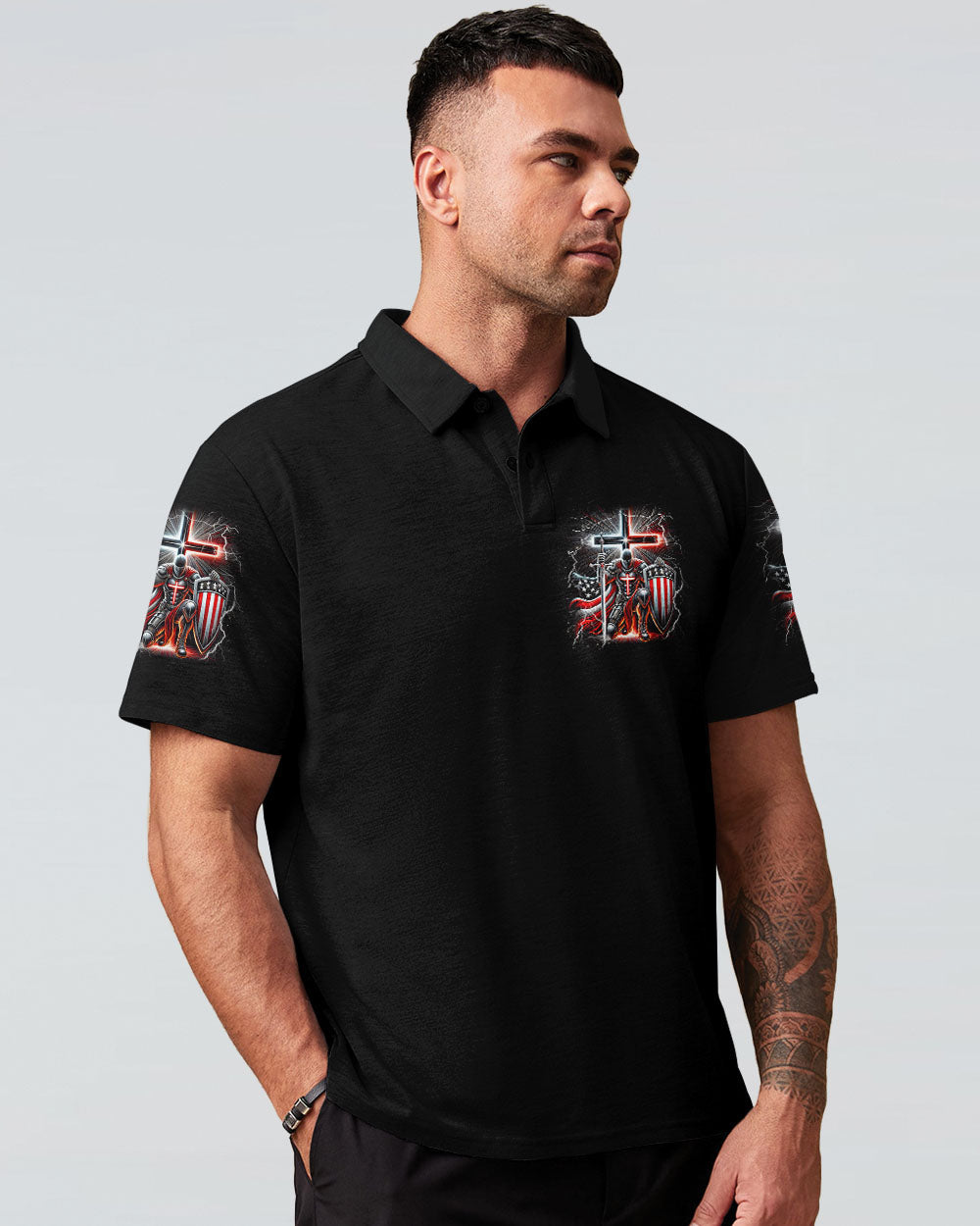 A Warrior Of Christ Men's All Over Print Shirt - Yhhn0201253