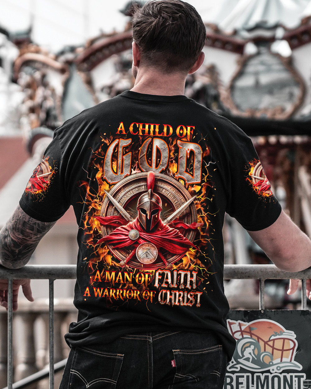 A Warrior Of Christ Men's All Over Print Shirt - Yhhn0310242