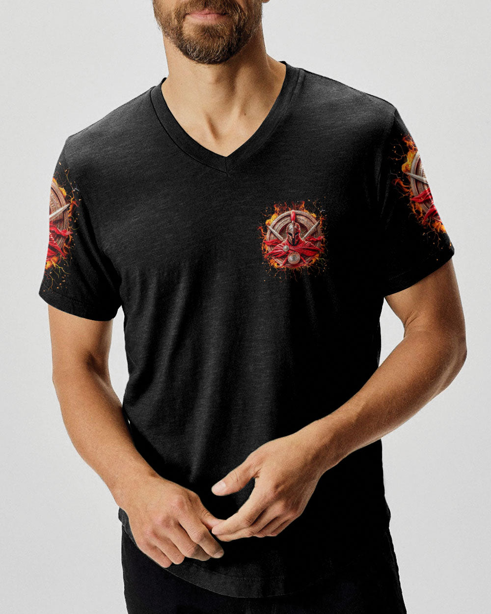 A Warrior Of Christ Men's All Over Print Shirt - Yhhn0310242