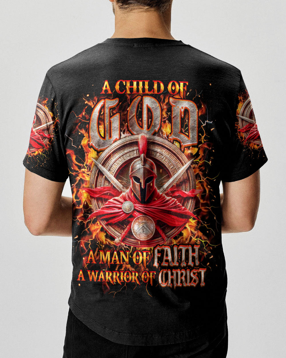 A Warrior Of Christ Men's All Over Print Shirt - Yhhn0310242