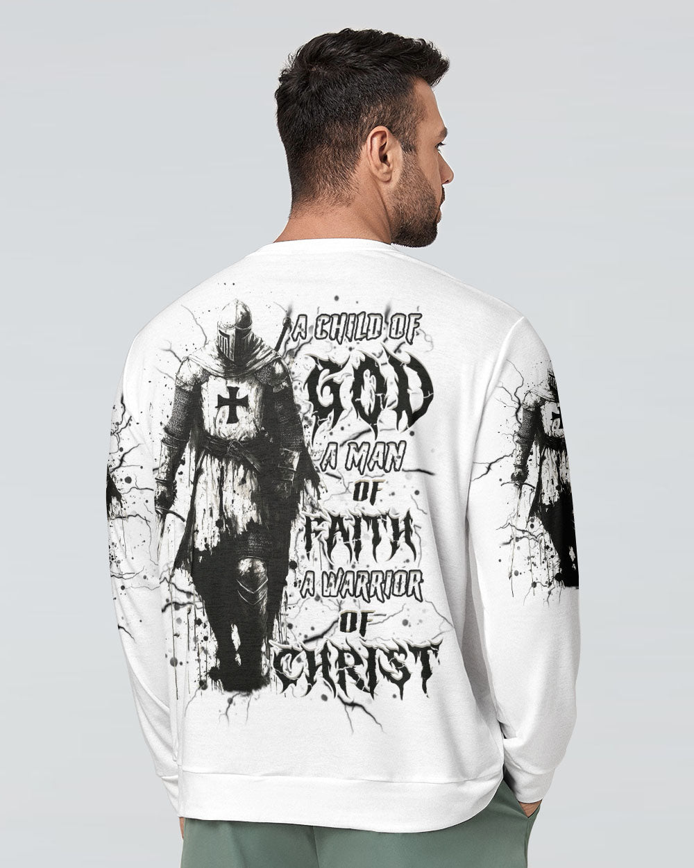 A Warrior Of Christ Men's All Over Print Shirt - Yhhn0402253