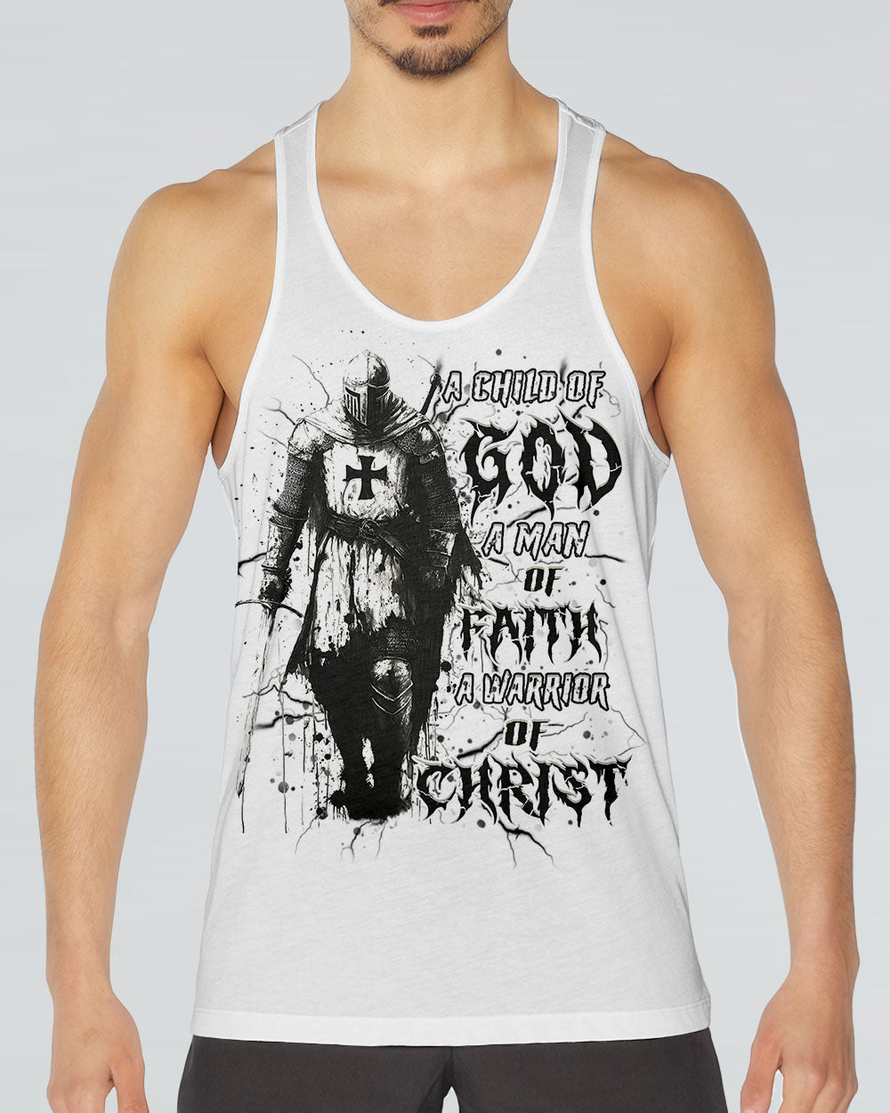 A Warrior Of Christ Men's All Over Print Shirt - Yhhn0402253