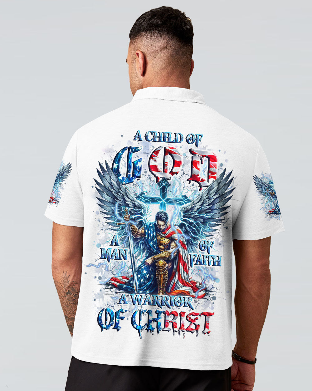 A Warrior Of Christ Men's All Over Print Shirt - Yhhn0411242