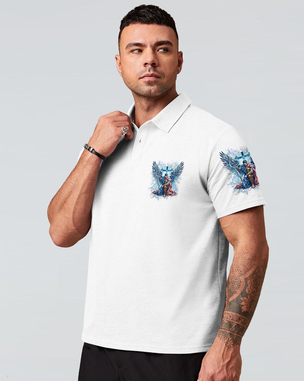 A Warrior Of Christ Men's All Over Print Shirt - Yhhn0411242