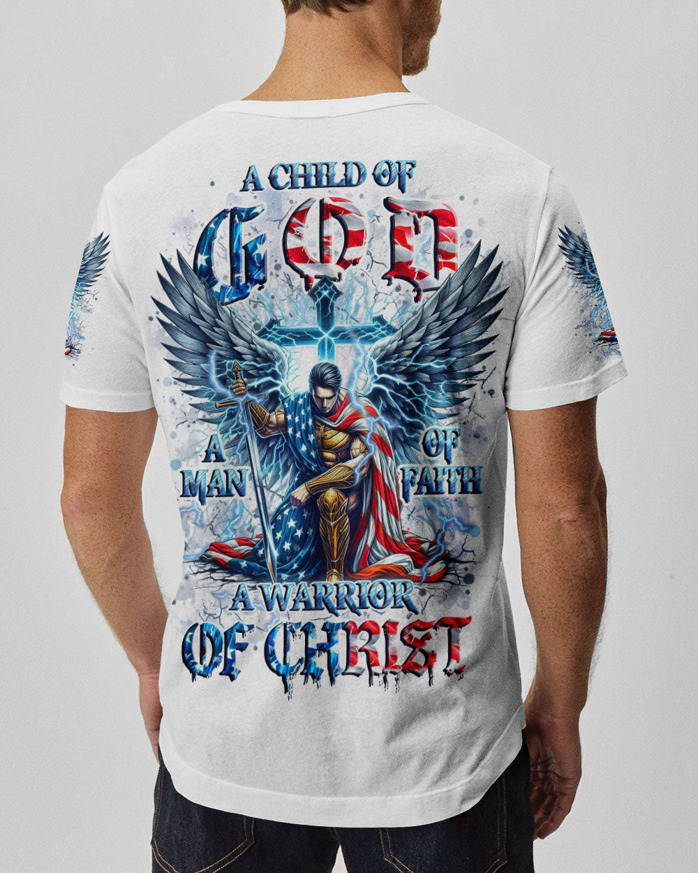 A Warrior Of Christ Men's All Over Print Shirt - Yhhn0411242