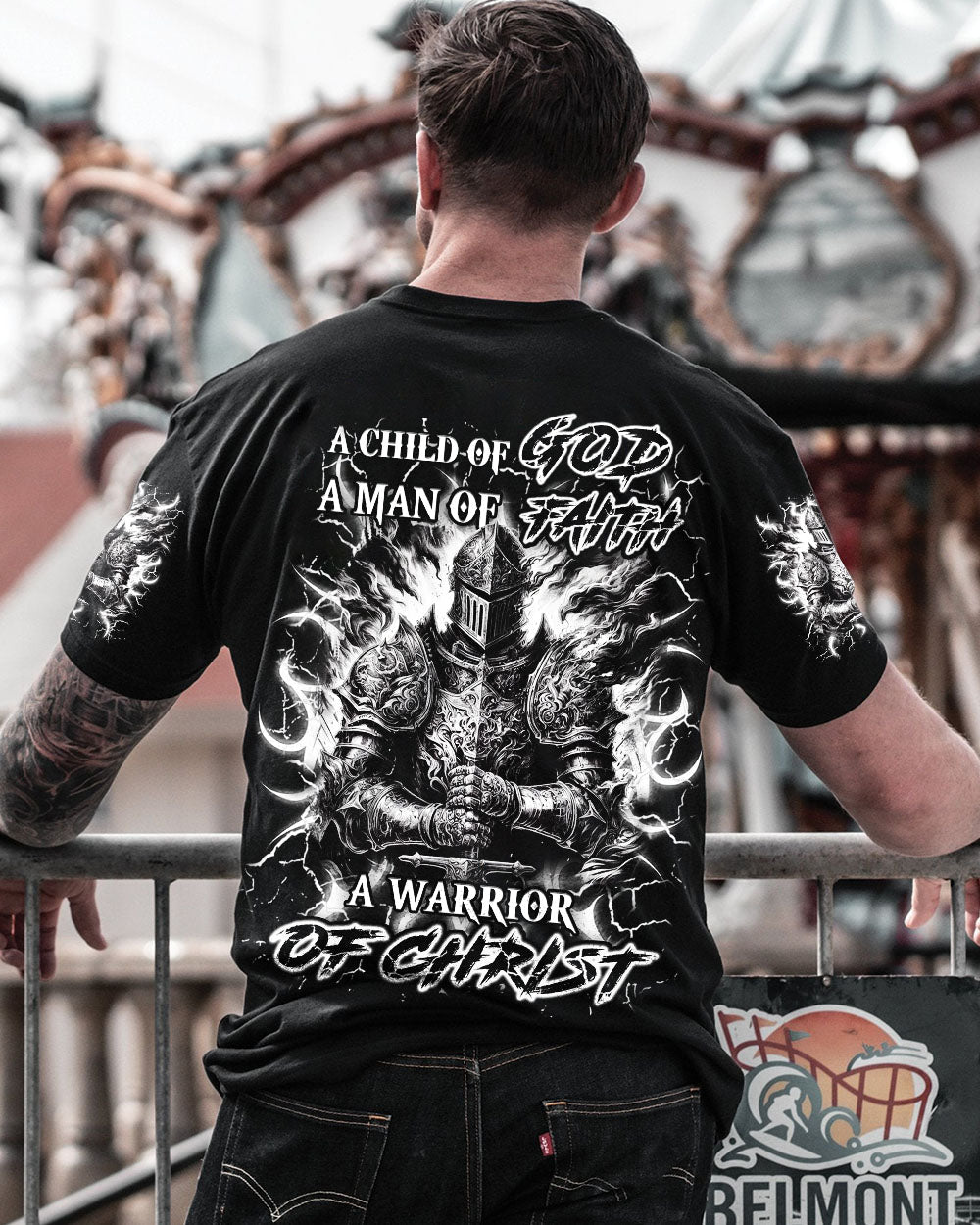 A Warrior Of Christ Men's All Over Print Shirt - Yhhn0512241