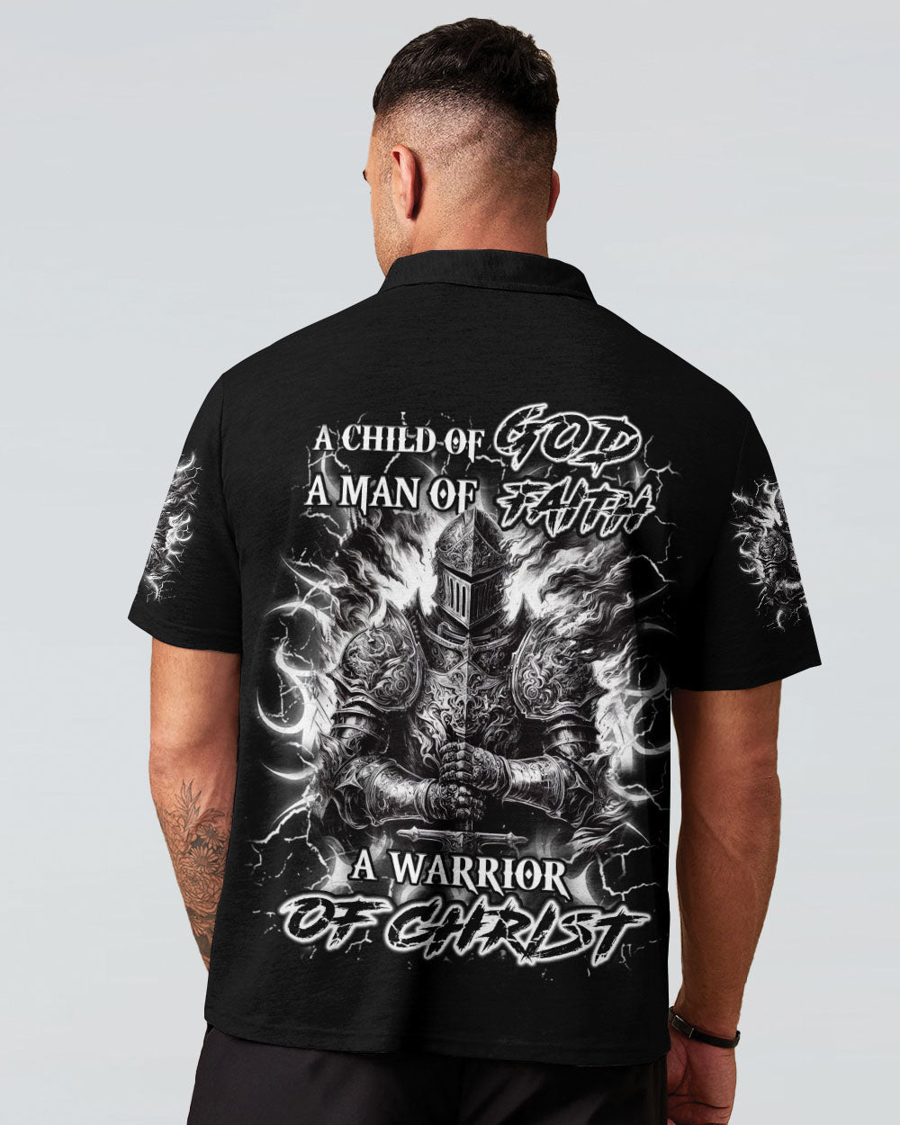 A Warrior Of Christ Men's All Over Print Shirt - Yhhn0512241