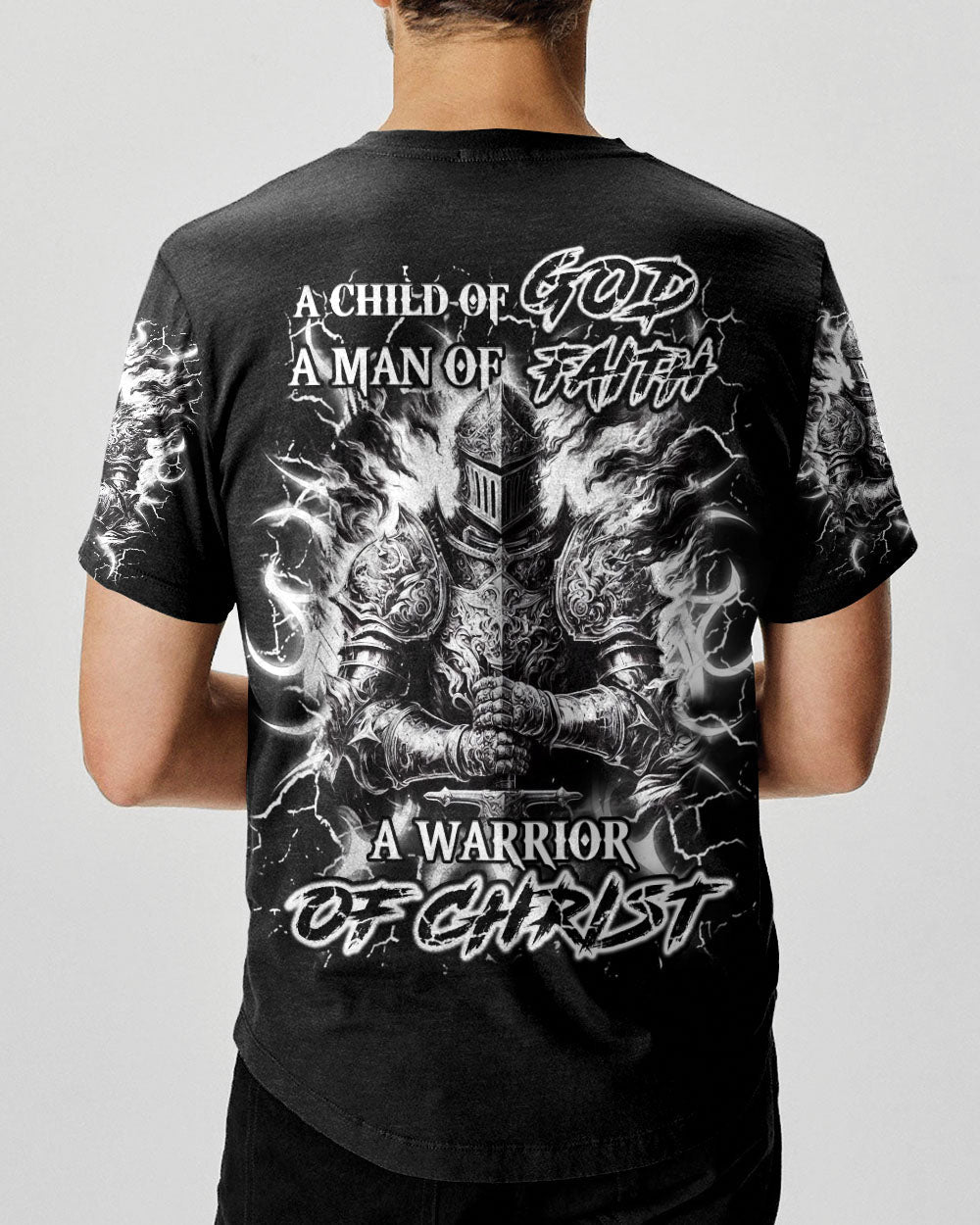 A Warrior Of Christ Men's All Over Print Shirt - Yhhn0512241