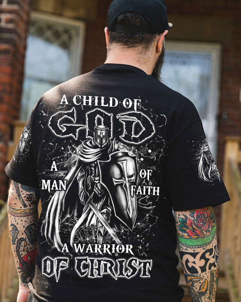 A Warrior Of Christ Men's All Over Print Shirt - Yhhn0701251