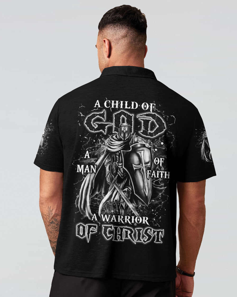 A Warrior Of Christ Men's All Over Print Shirt - Yhhn0701251