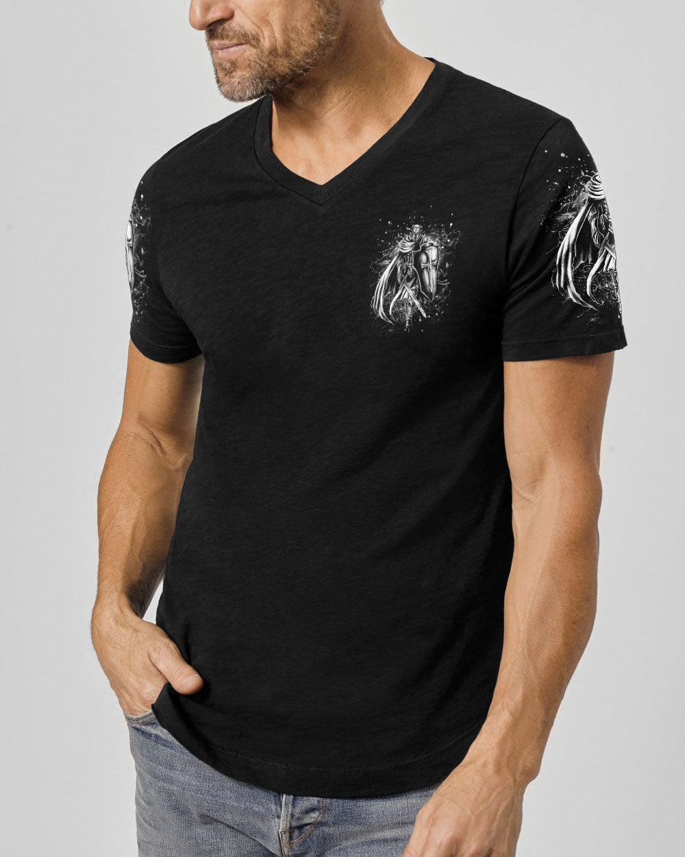 A Warrior Of Christ Men's All Over Print Shirt - Yhhn0701251