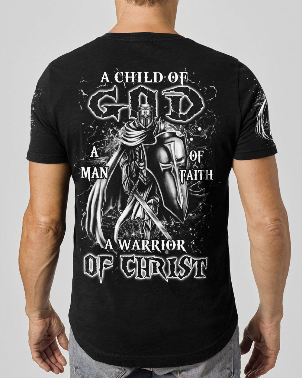 A Warrior Of Christ Men's All Over Print Shirt - Yhhn0701251