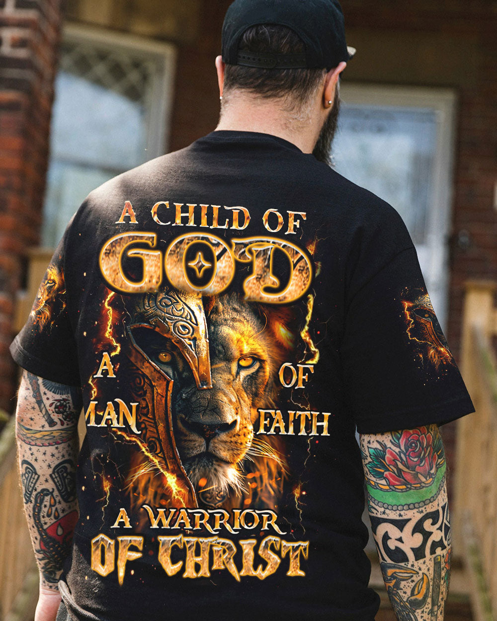 A Warrior Of Christ Lion Men's All Over Print Shirt - Yhhn0702251