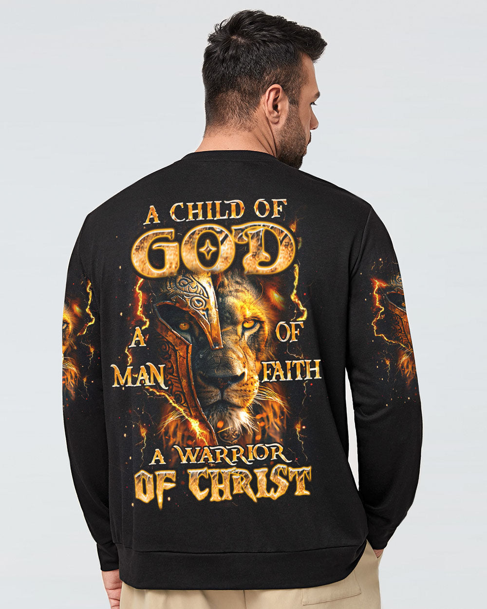 A Warrior Of Christ Lion Men's All Over Print Shirt - Yhhn0702251