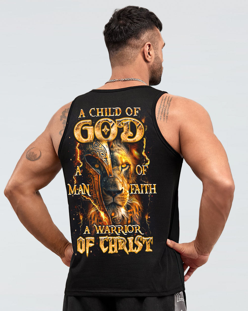 A Warrior Of Christ Lion Men's All Over Print Shirt - Yhhn0702251