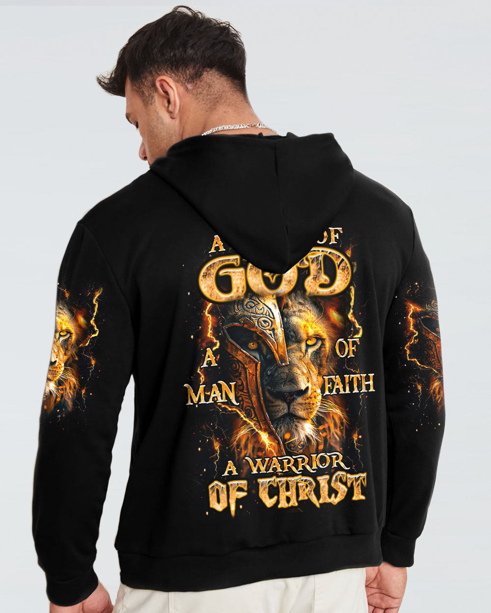 A Warrior Of Christ Lion Men's All Over Print Shirt - Yhhn0702251