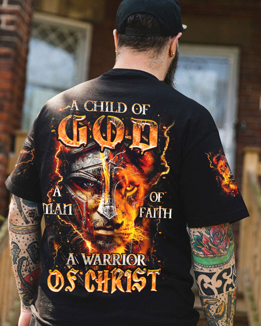 A Warrior Of Christ Men's All Over Print Shirt - Yhhn1002251