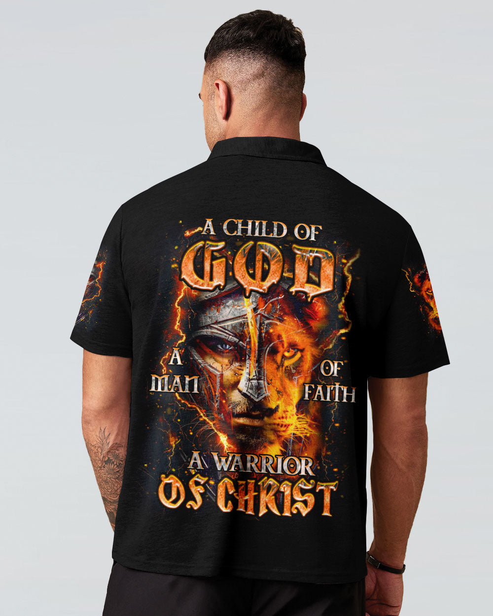 A Warrior Of Christ Men's All Over Print Shirt - Yhhn1002251