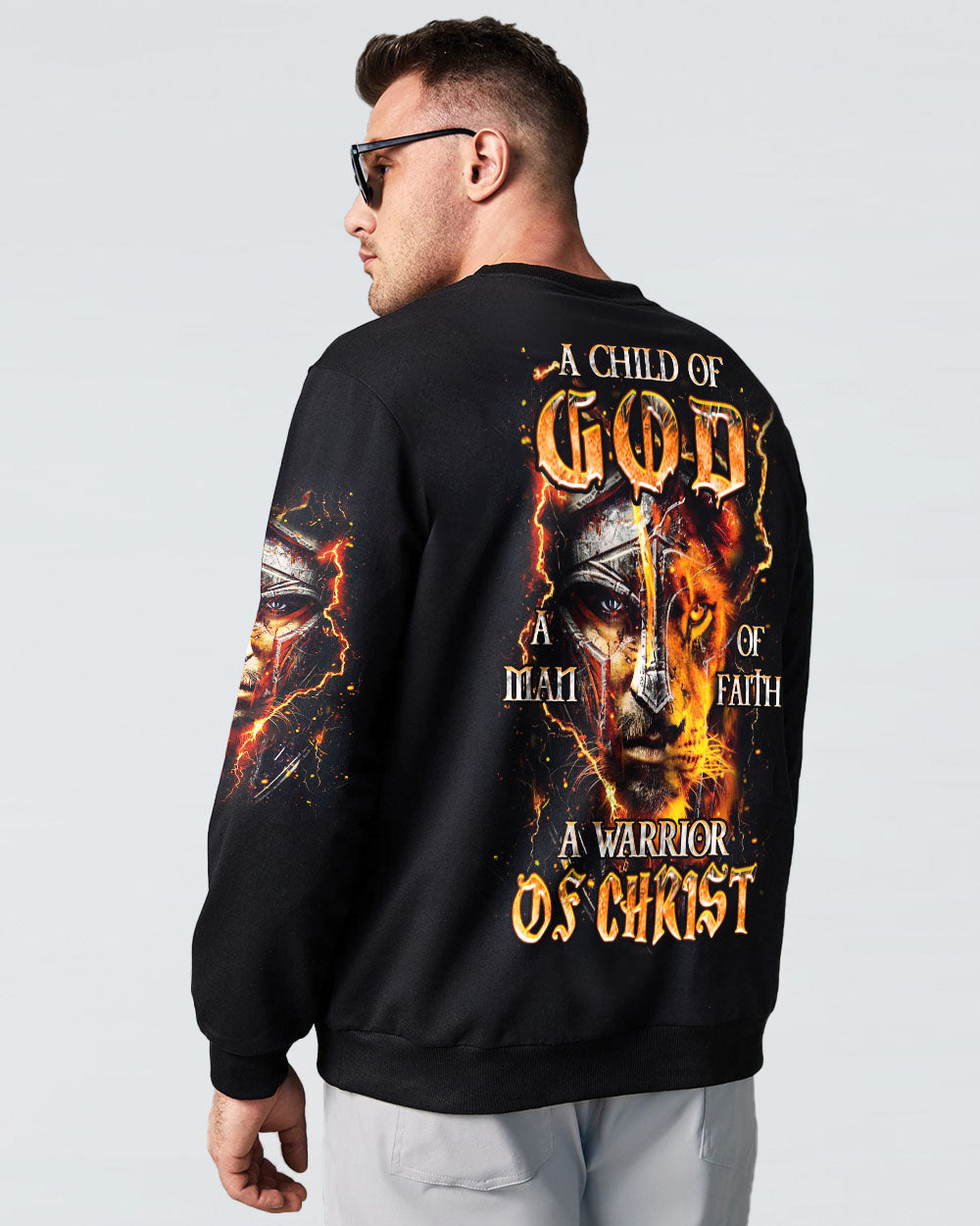 A Warrior Of Christ Men's All Over Print Shirt - Yhhn1002251