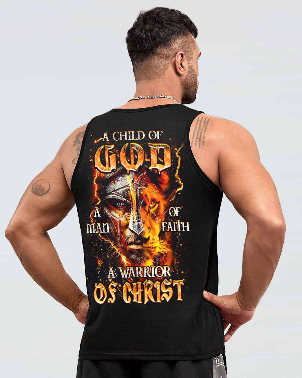 A Warrior Of Christ Men's All Over Print Shirt - Yhhn1002251