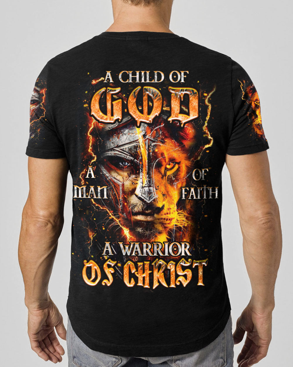 A Warrior Of Christ Men's All Over Print Shirt - Yhhn1002251