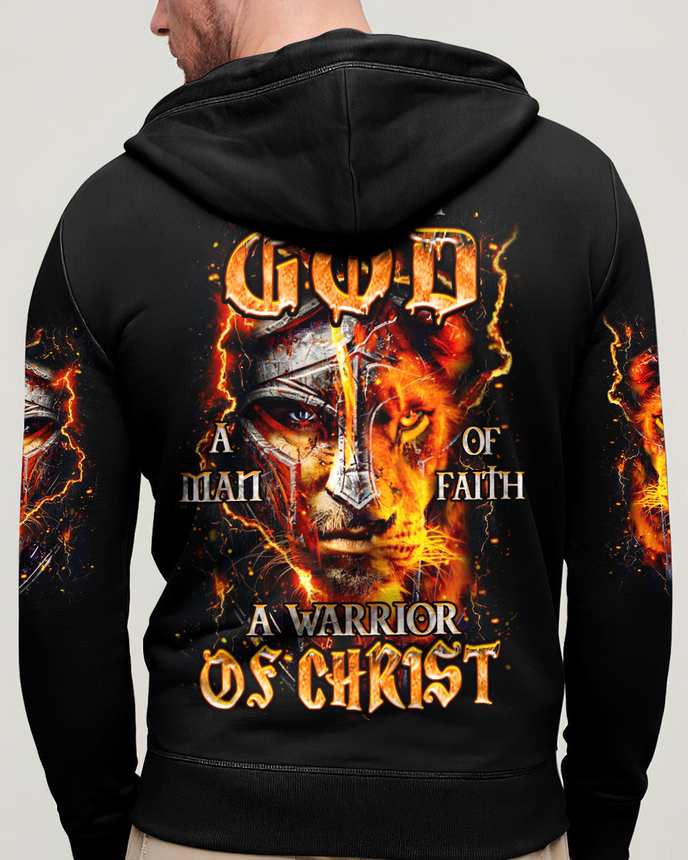 A Warrior Of Christ Men's All Over Print Shirt - Yhhn1002251