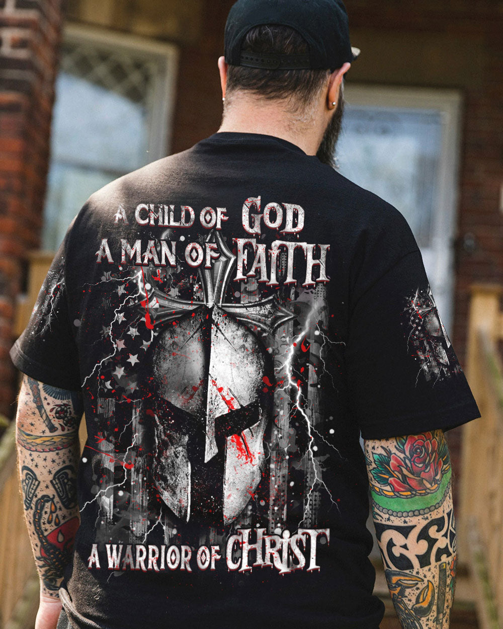 A Warrior Of Christ Men's All Over Print Shirt - Yhhn1010242