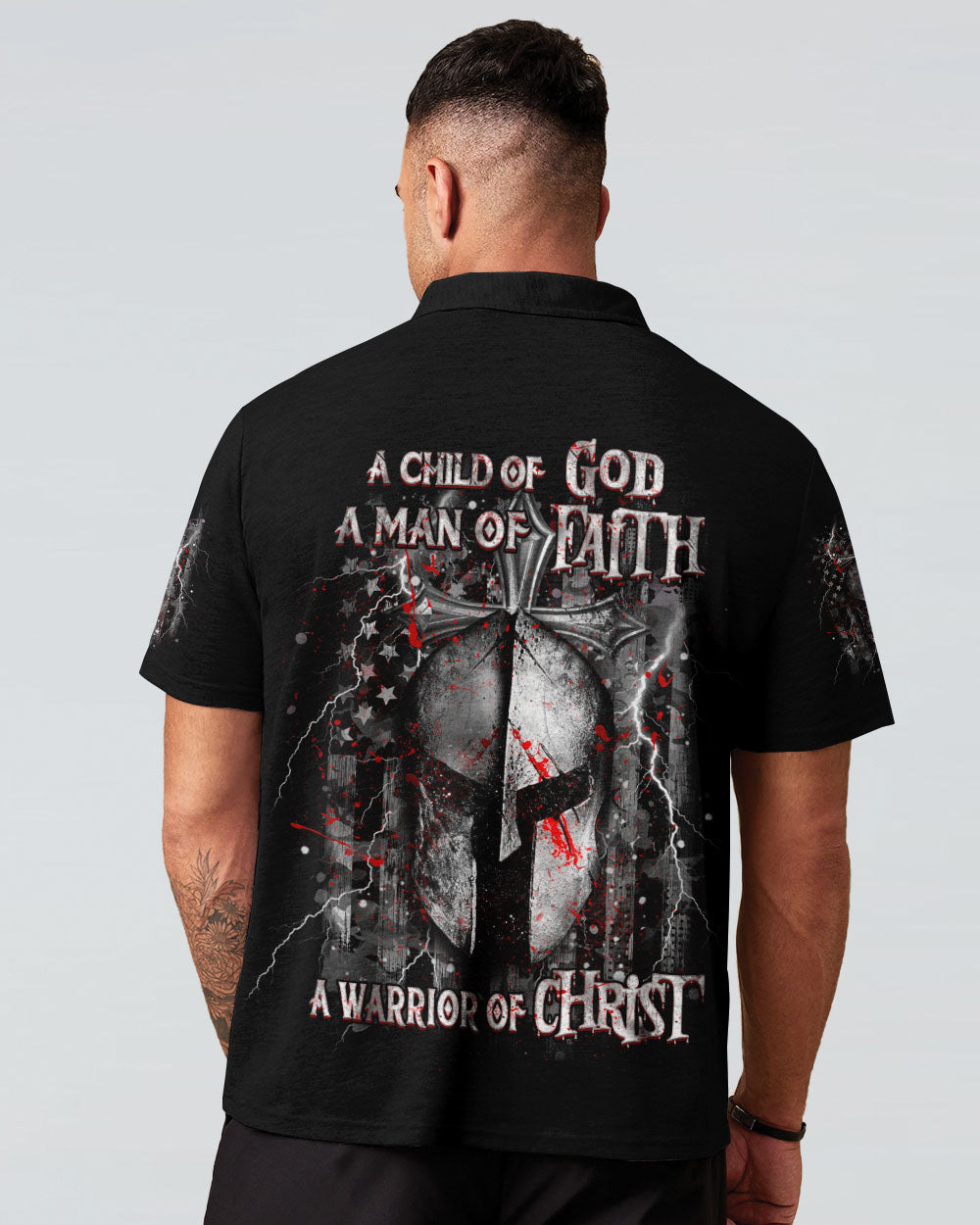 A Warrior Of Christ Men's All Over Print Shirt - Yhhn1010242