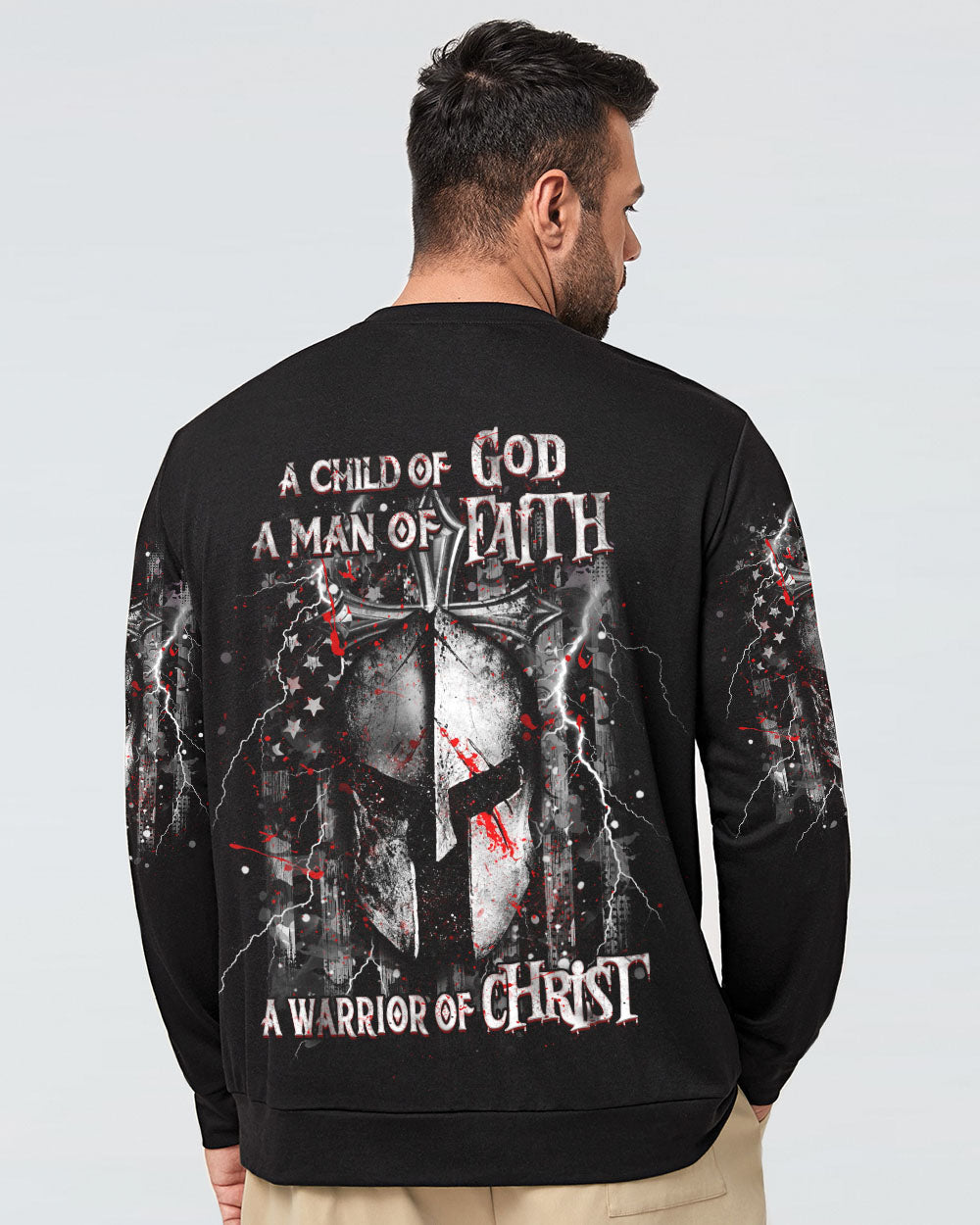 A Warrior Of Christ Men's All Over Print Shirt - Yhhn1010242