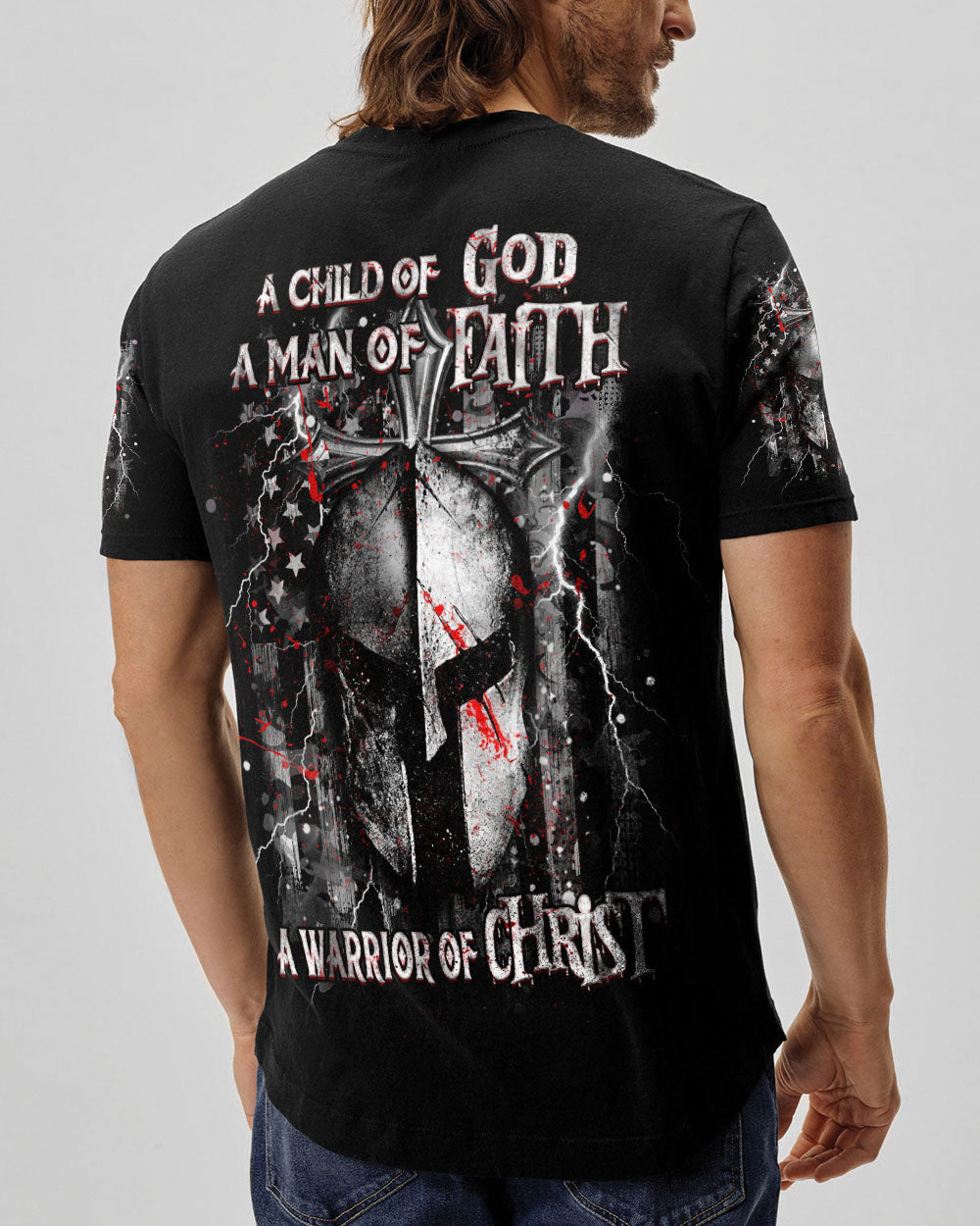 A Warrior Of Christ Men's All Over Print Shirt - Yhhn1010242