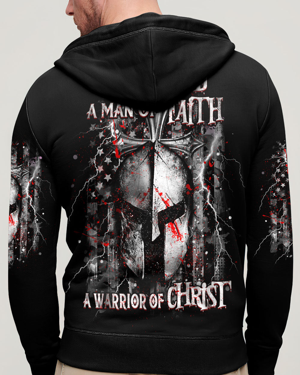 A Warrior Of Christ Men's All Over Print Shirt - Yhhn1010242