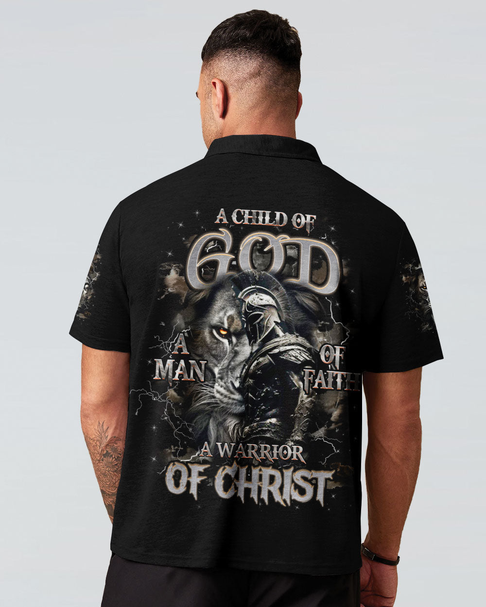 A Warrior Of Christ Men's All Over Print Shirt - Yhhn1202253