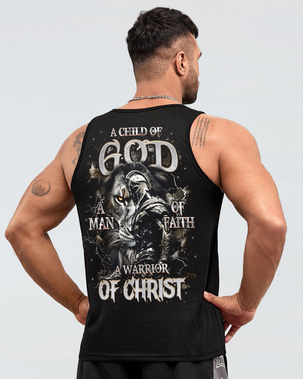 A Warrior Of Christ Men's All Over Print Shirt - Yhhn1202253