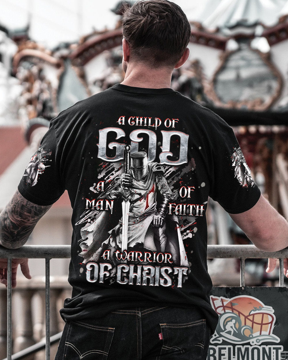 A Warrior Of Christ Men's All Over Print Shirt - Yhhn1402253