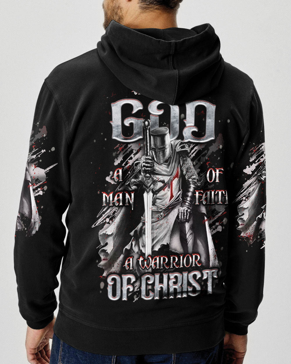 A Warrior Of Christ Men's All Over Print Shirt - Yhhn1402253