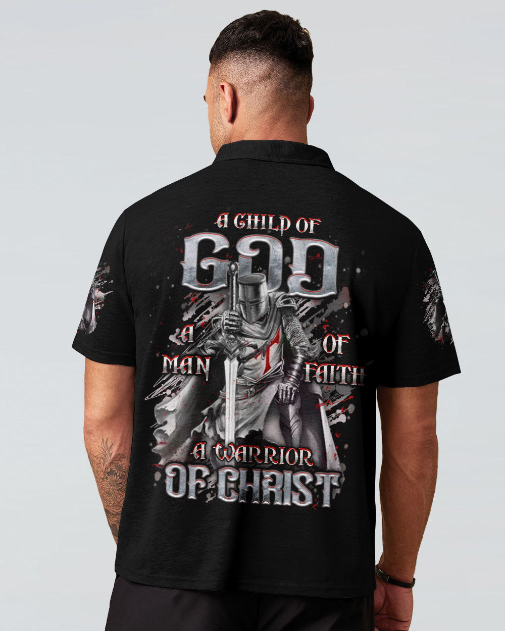 A Warrior Of Christ Men's All Over Print Shirt - Yhhn1402253