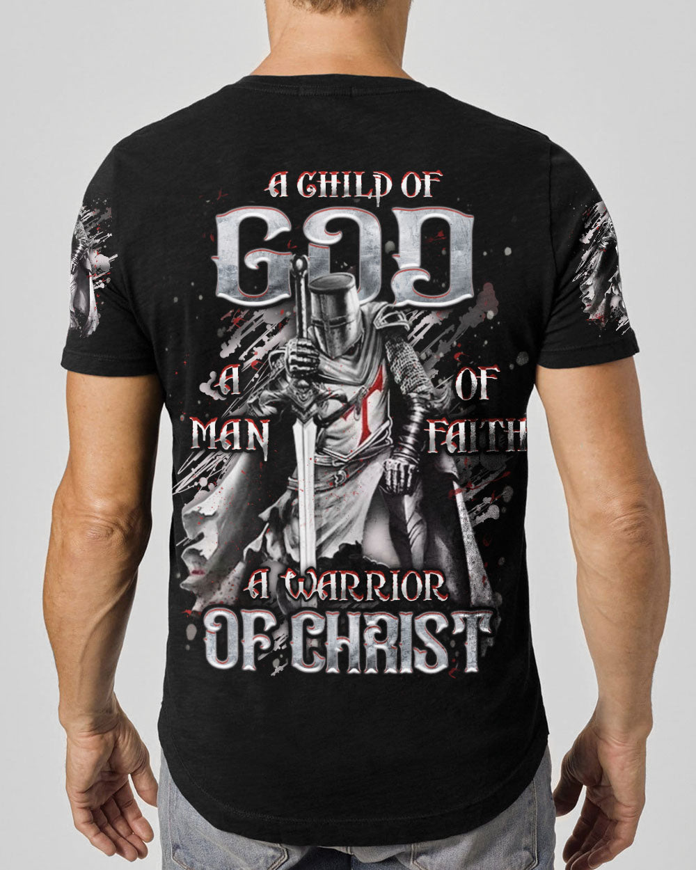 A Warrior Of Christ Men's All Over Print Shirt - Yhhn1402253