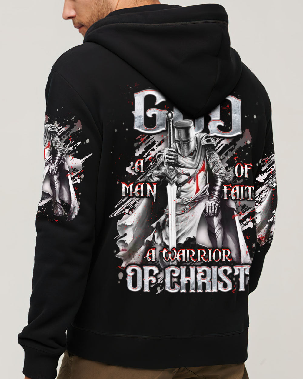 A Warrior Of Christ Men's All Over Print Shirt - Yhhn1402253